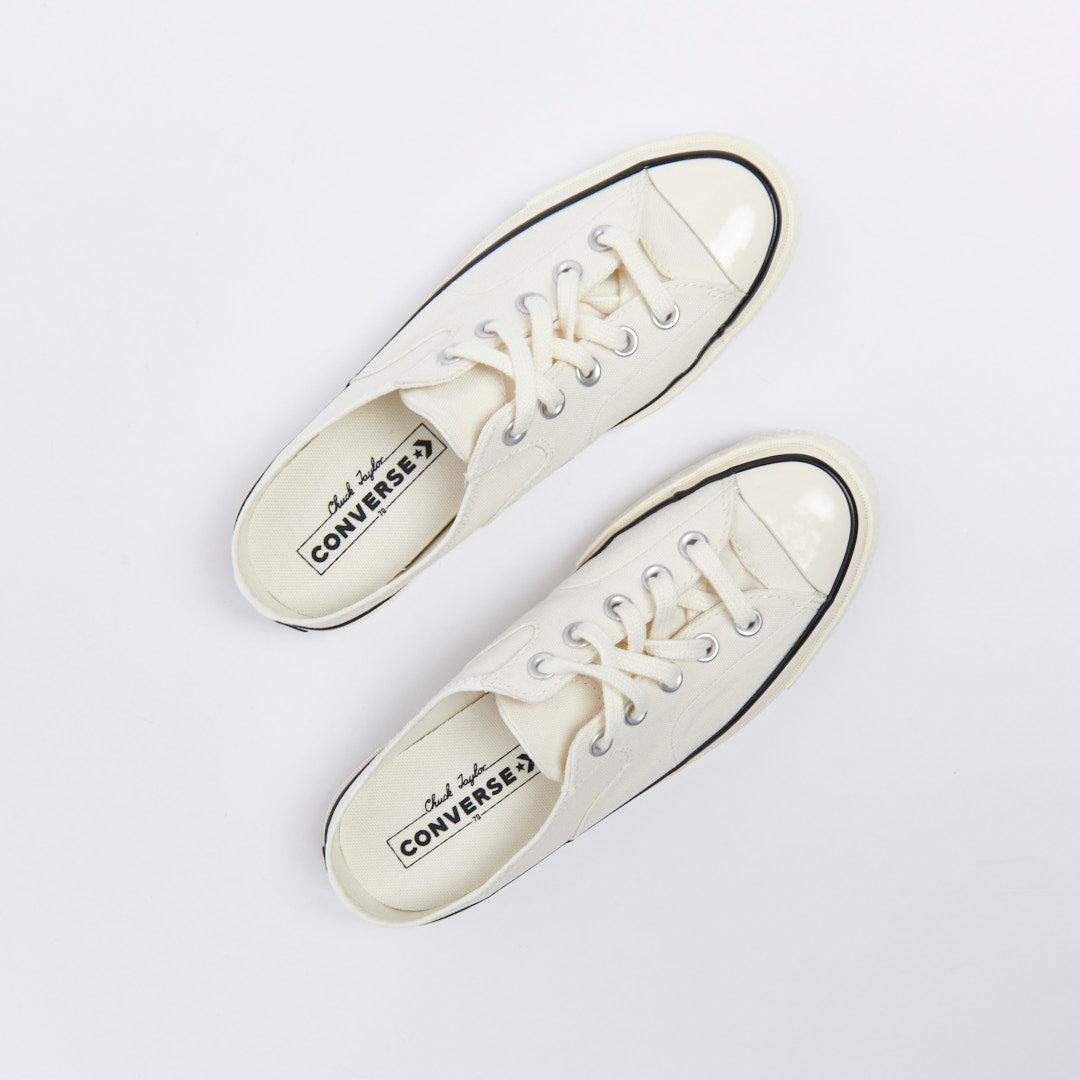 Converse - Chuck 70 Mule Slip (Egret/Egret/Black)