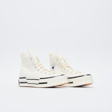 Converse - Chuck 70 Plus HI (Egret/Black/Egret) 