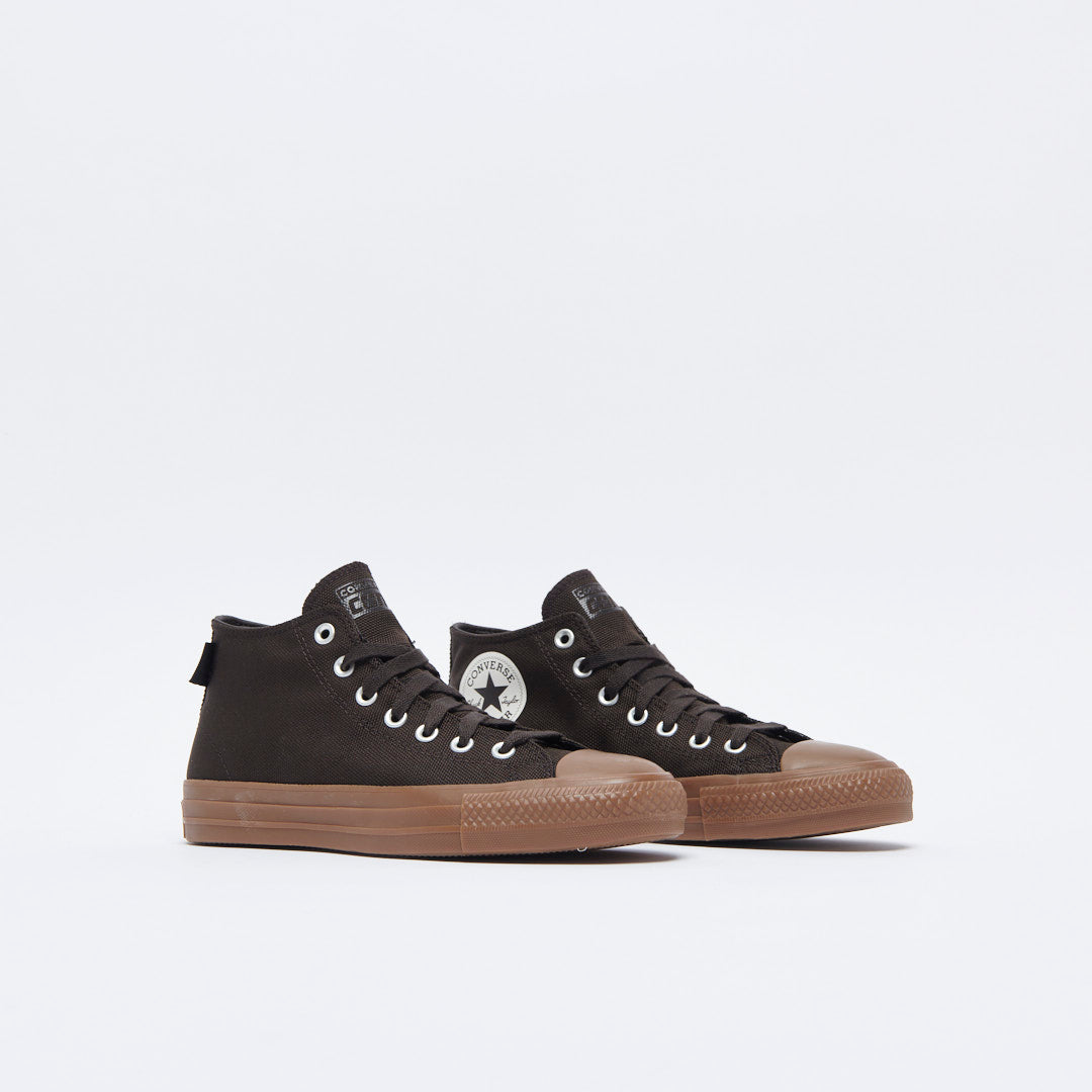 Converse Cons CTAS Pro Mid Velvet Brown Egret Dark Gum MILK