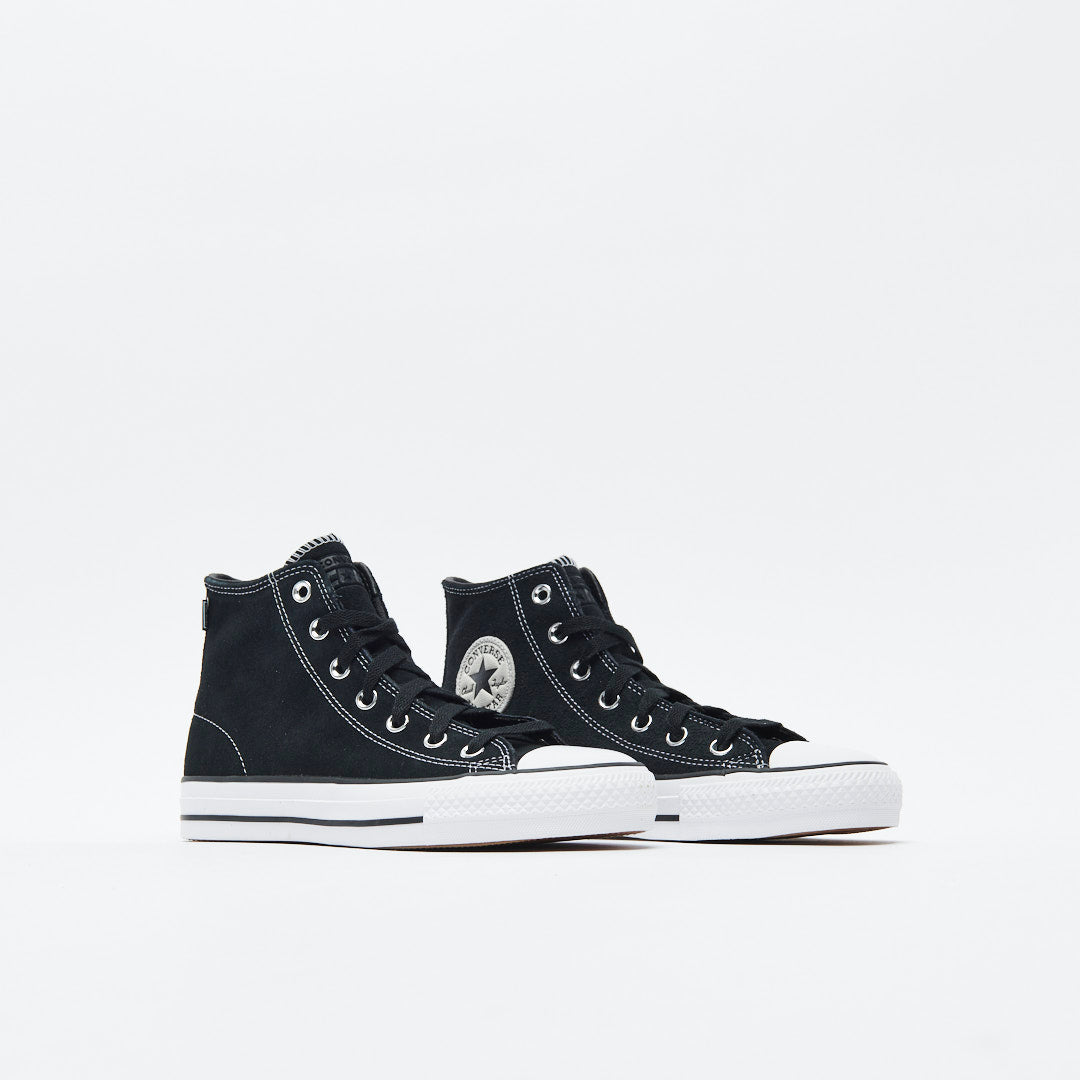 Converse Cons - CTAS Pro Hi Suede (Black/Black/White) 159573C