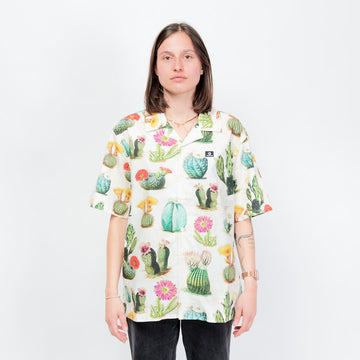 Converse - Printed Woven Resort Shirt (Desert Sand) "Cactus"