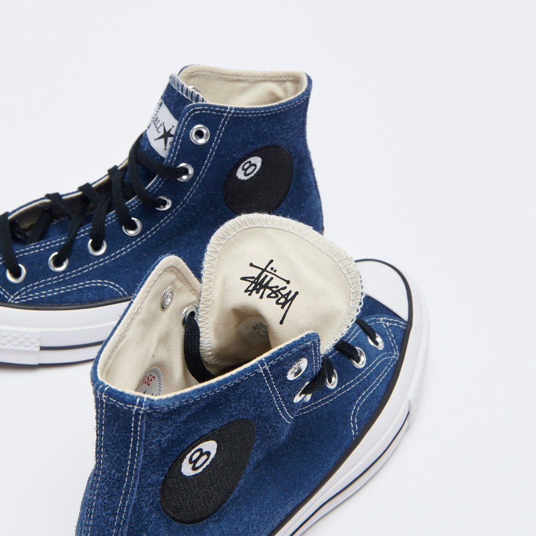 Converse x Stussy - Chuck 70 Hi (Sargasso/White/Black)