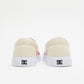 DC Shoes Basquiat x Manual Slip On - White/Graffiti Print