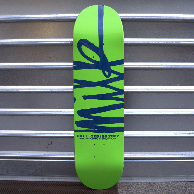 Milk Script Logo Fluo Deck