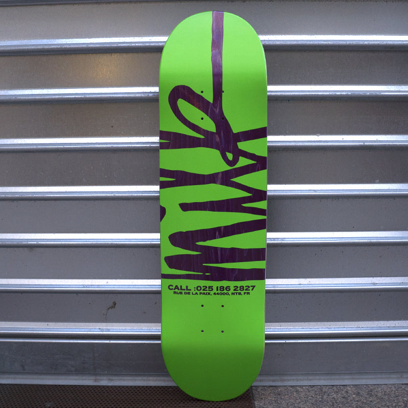 Milk Script Logo Fluo Deck