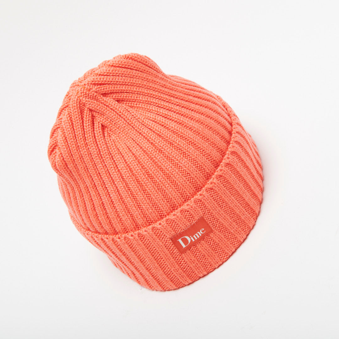 Dime Classic Rib Beanie - Light Red