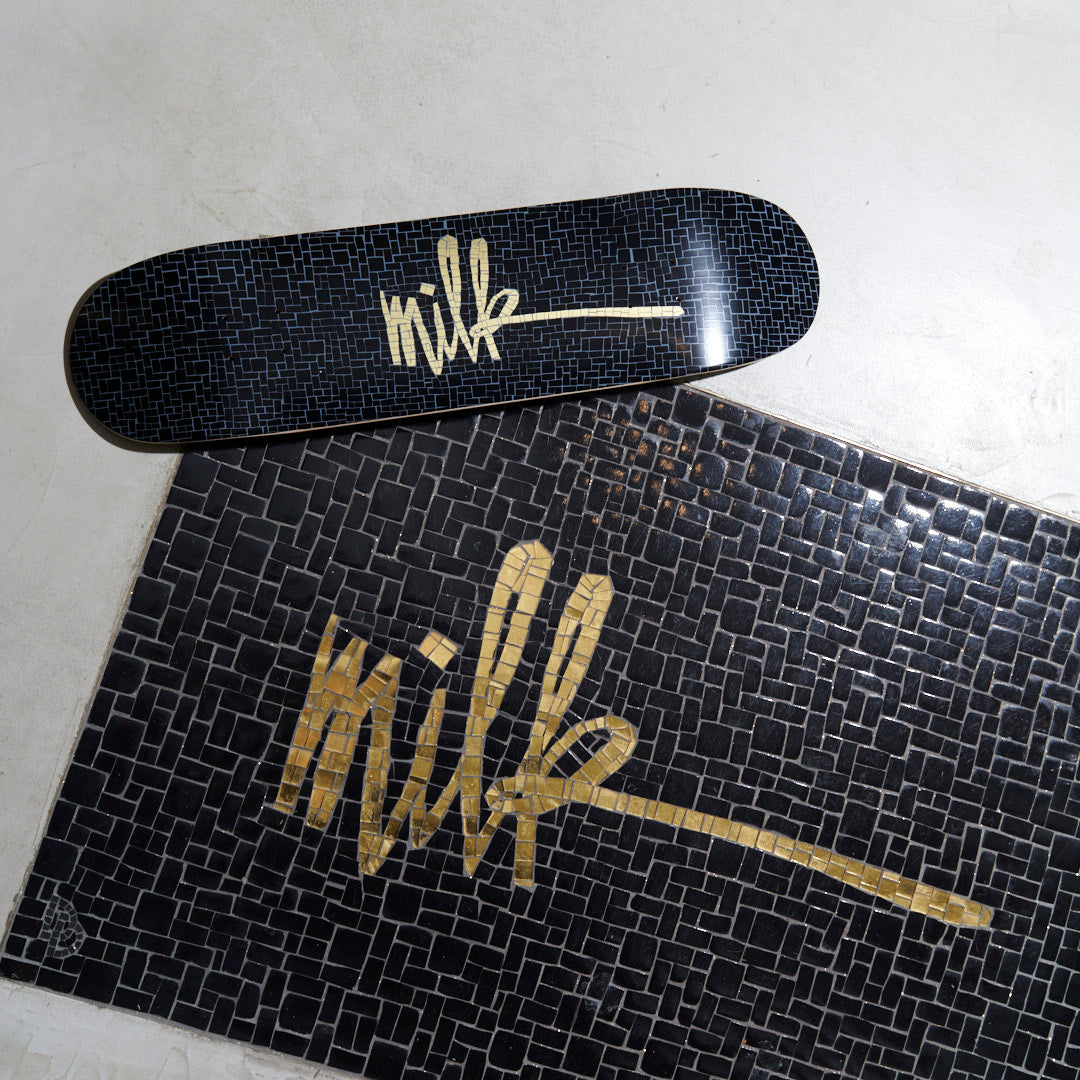 MILK Mosaic Deck - Black/Gold