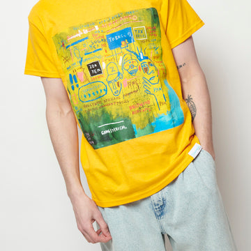 Diamond Supply Co x Basquiat - Hollywood Africans Tee (Gold)