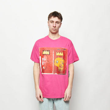 Diamond Supply Co x Basquiat - Red Kings Tee (Pink)