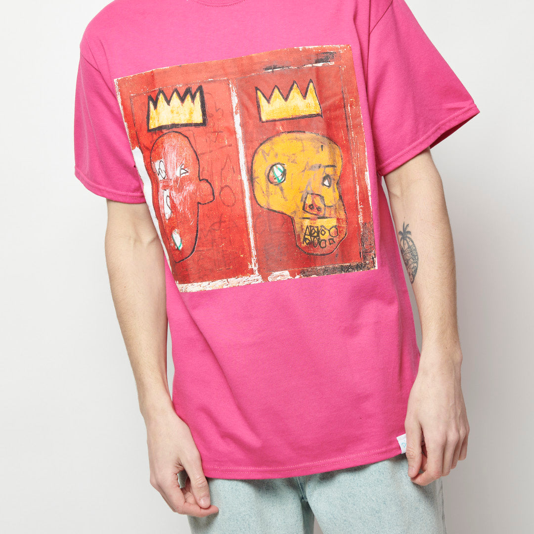 Diamond Supply Co x Basquiat - Red Kings Tee (Pink)