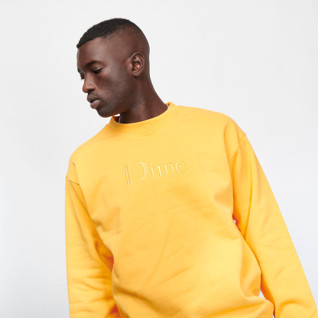 Dime - Classic Logo Crewneck (Squash)