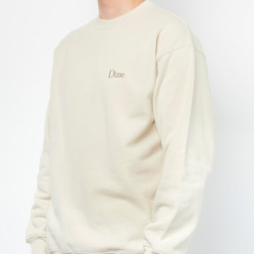 Dime - Classic Small Logo Crewneck (Fog)