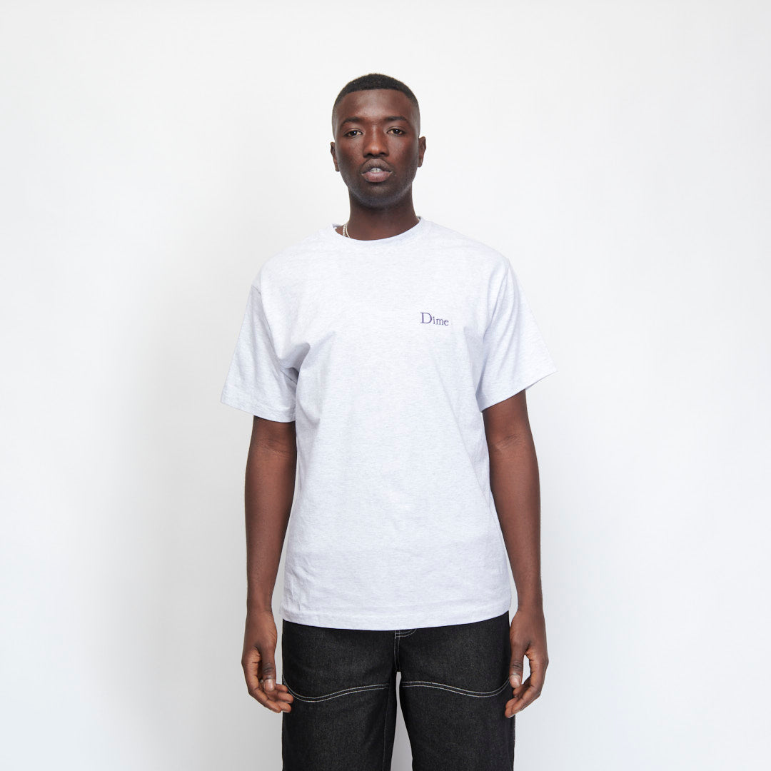 Dime - Classic Small Logo T-Shirt (Ash)