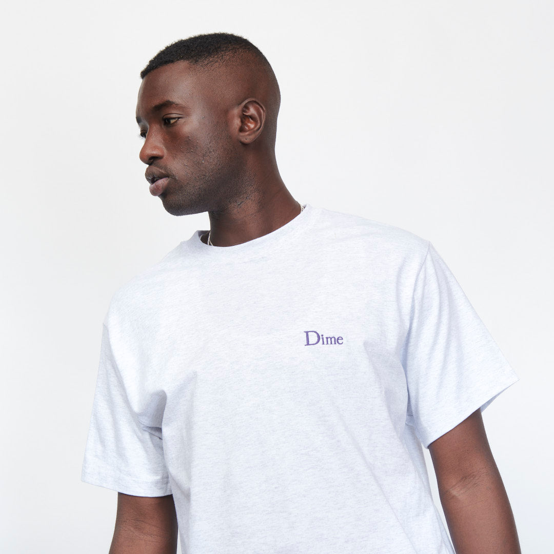 Dime - Classic Small Logo T-Shirt (Ash)