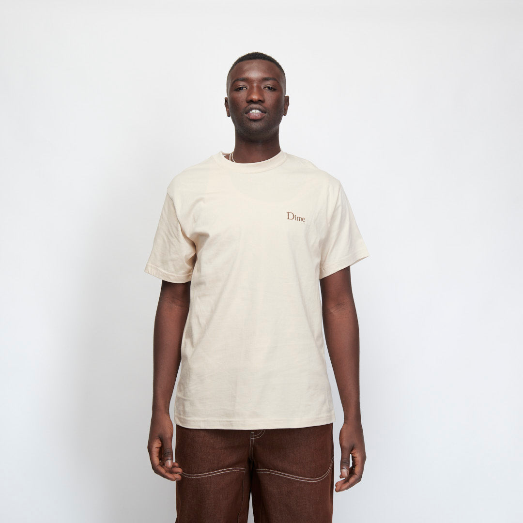 Dime - Classic Small Logo T-Shirt (Fog)