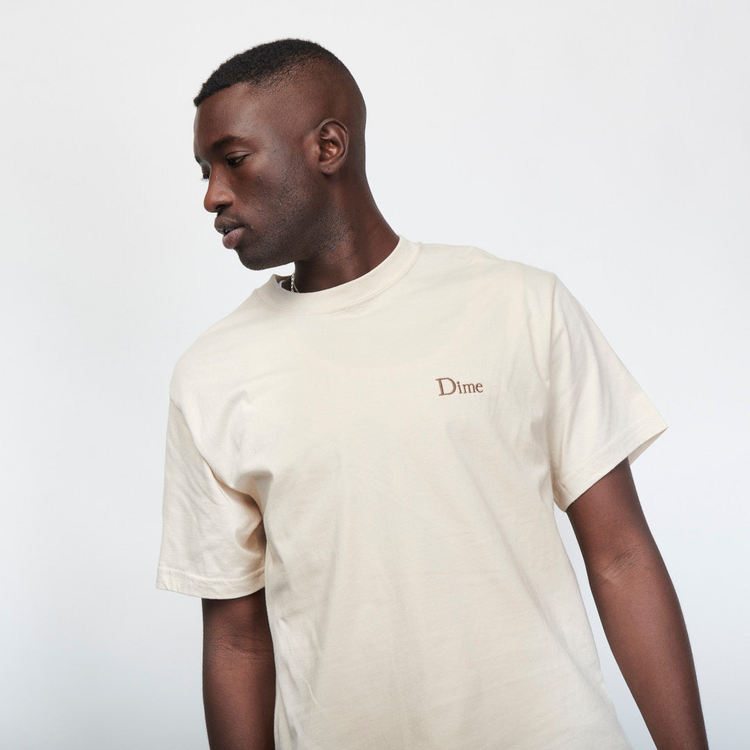 Dime - Classic Small Logo T-Shirt (Fog)