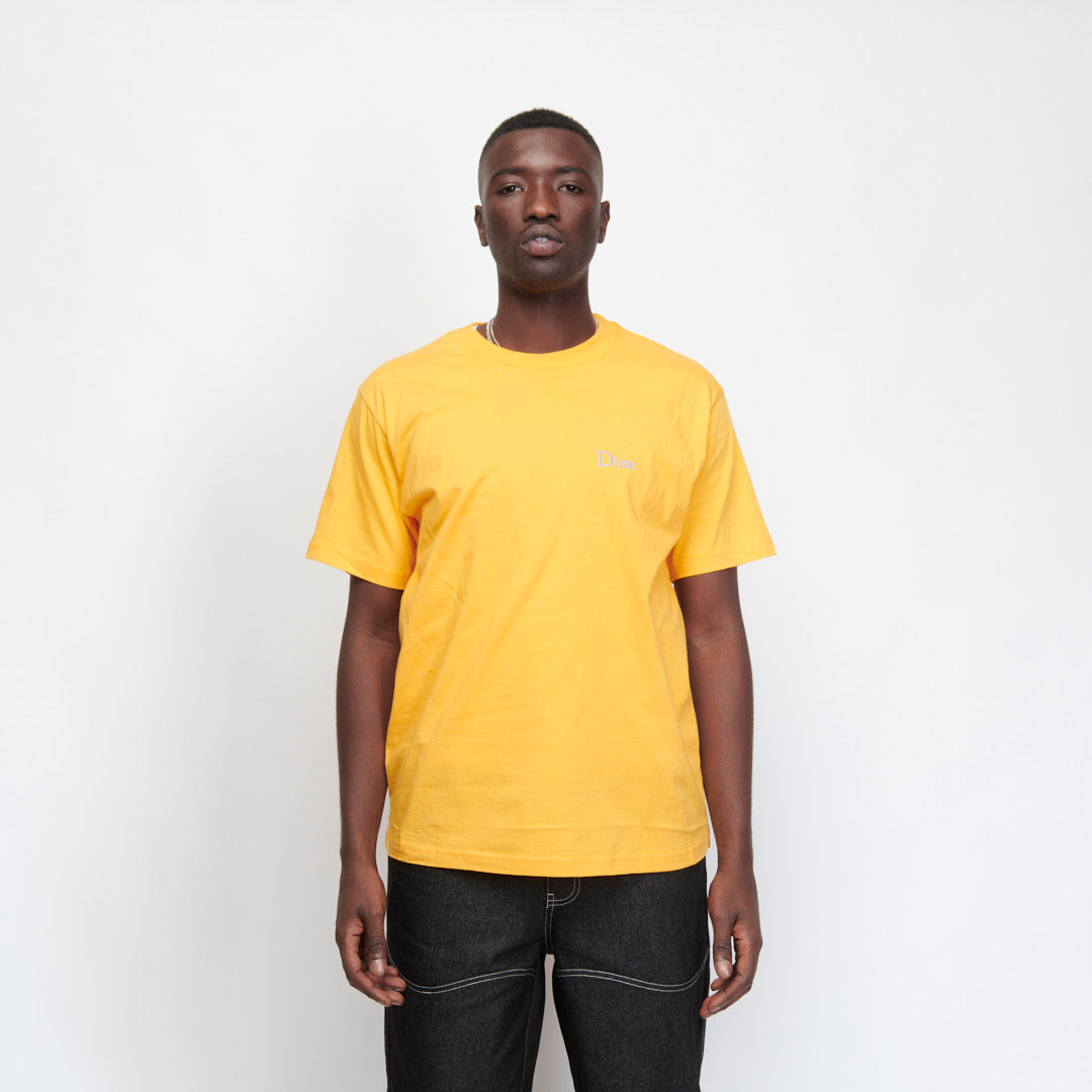 Dime - Classic Small Logo T-Shirt (Squash)