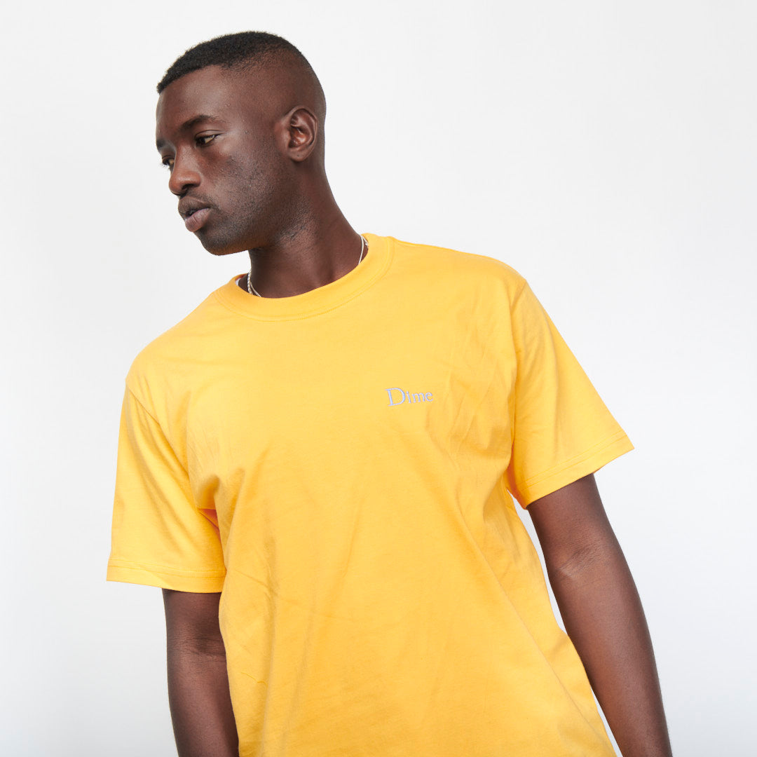Dime - Classic Small Logo T-Shirt (Squash)