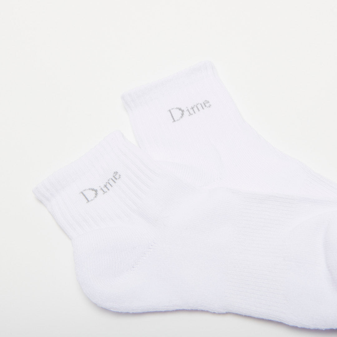 Dime Classic Socks - White