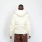 Dime - Contrast Puffer Jacket (Off White)