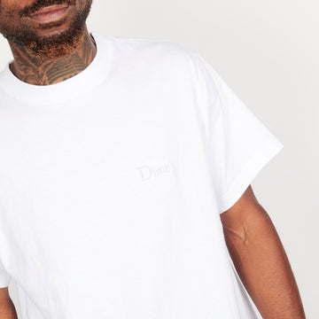 Dime Little Logo T-Shirt - White