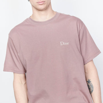 Dime MTL -  Classic Small Logo T-Shirt (Twilight mauve)