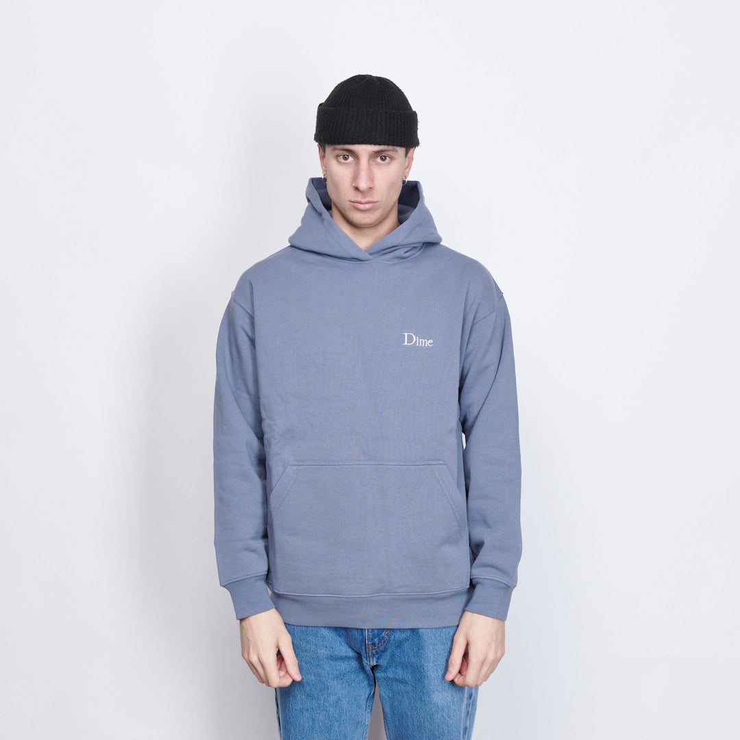Dime Mtl - Classic Small Logo Hoodie (Iron)