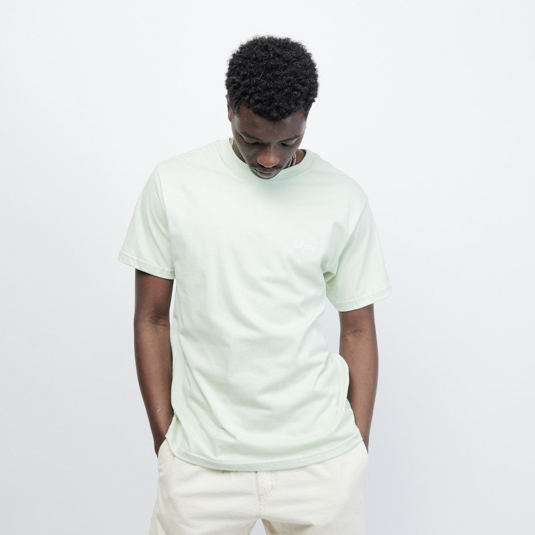 Dime Mtl - Classic Small Logo T-shirt (Light Mint)