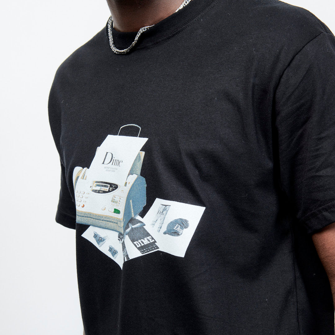 Dime Mtl - Fax T-shirt (Black)