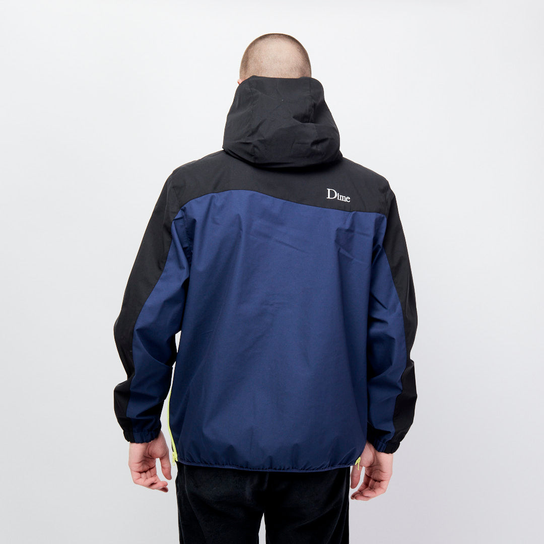 Dime Mtl - Pullover Hooded Shell Jacket (Navy)