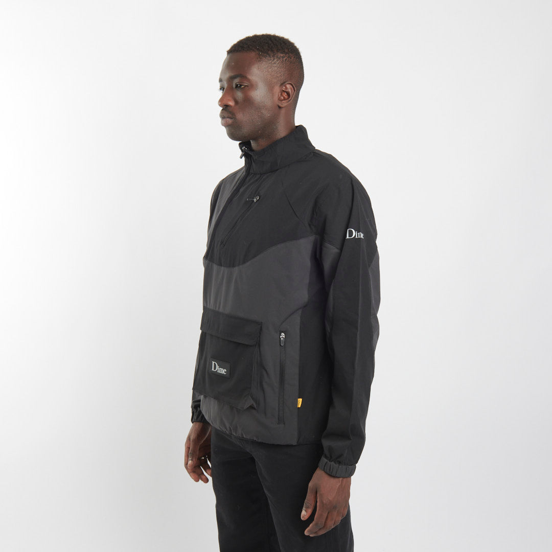 Dime Range Pullover Jacket Black