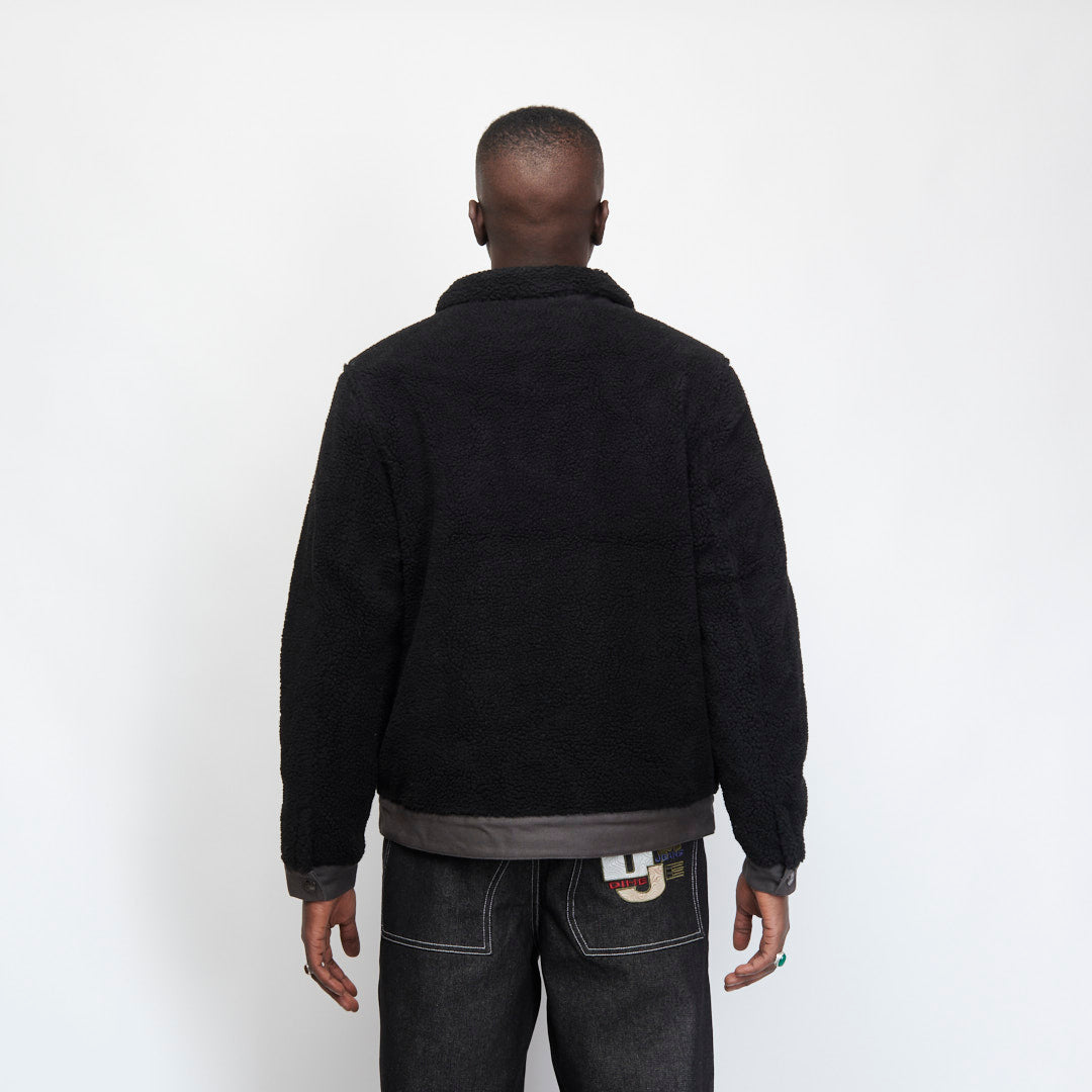 Dime - Sherpa Denim Jacket (Black)