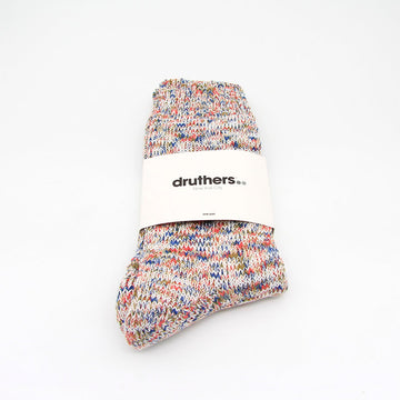 Druthers Tie Dye Yarn Crew Sock - Americana