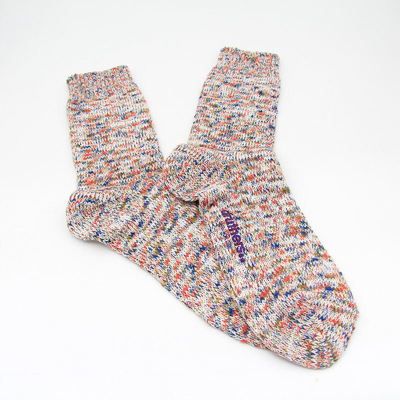 Druthers Tie Dye Yarn Crew Sock - Americana