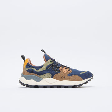 Flower Mountain -Yamano 3 Man  Suede/Nylon (Navy/Green)