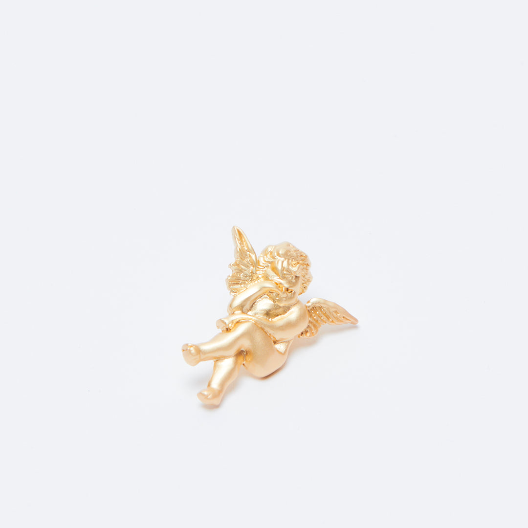 Fucking Awesome Cherub Gold Pin - Metal