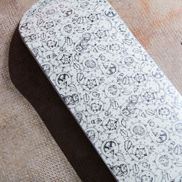Fucking Awesome - Flower Face Ivory / Black Deck