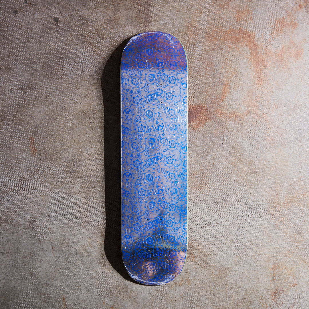 Fucking Awesome - Flower Face Silver / Blue Deck