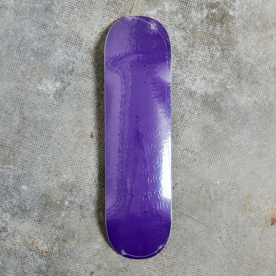 Fucking Awesome Stamp Embossed Purple Deck