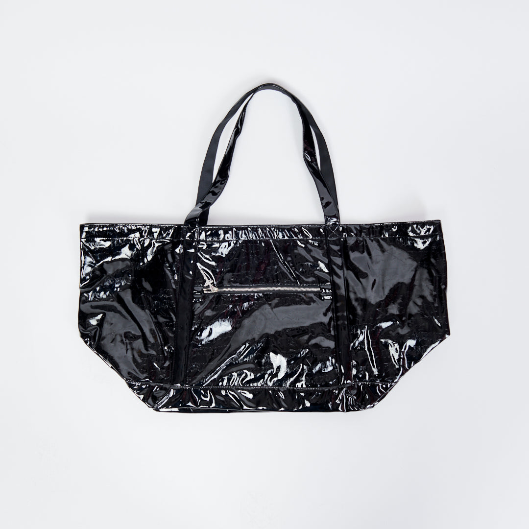 Fucking Awesome Stamp Embossed Vinyl Tote Bag - Black