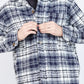 Fucking Awesome – Heavy Flannel Overshirt (Navy/White)