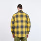 Fucking Awesome – Lightweight Reversible Flannel Jacket (Yellow/Black)