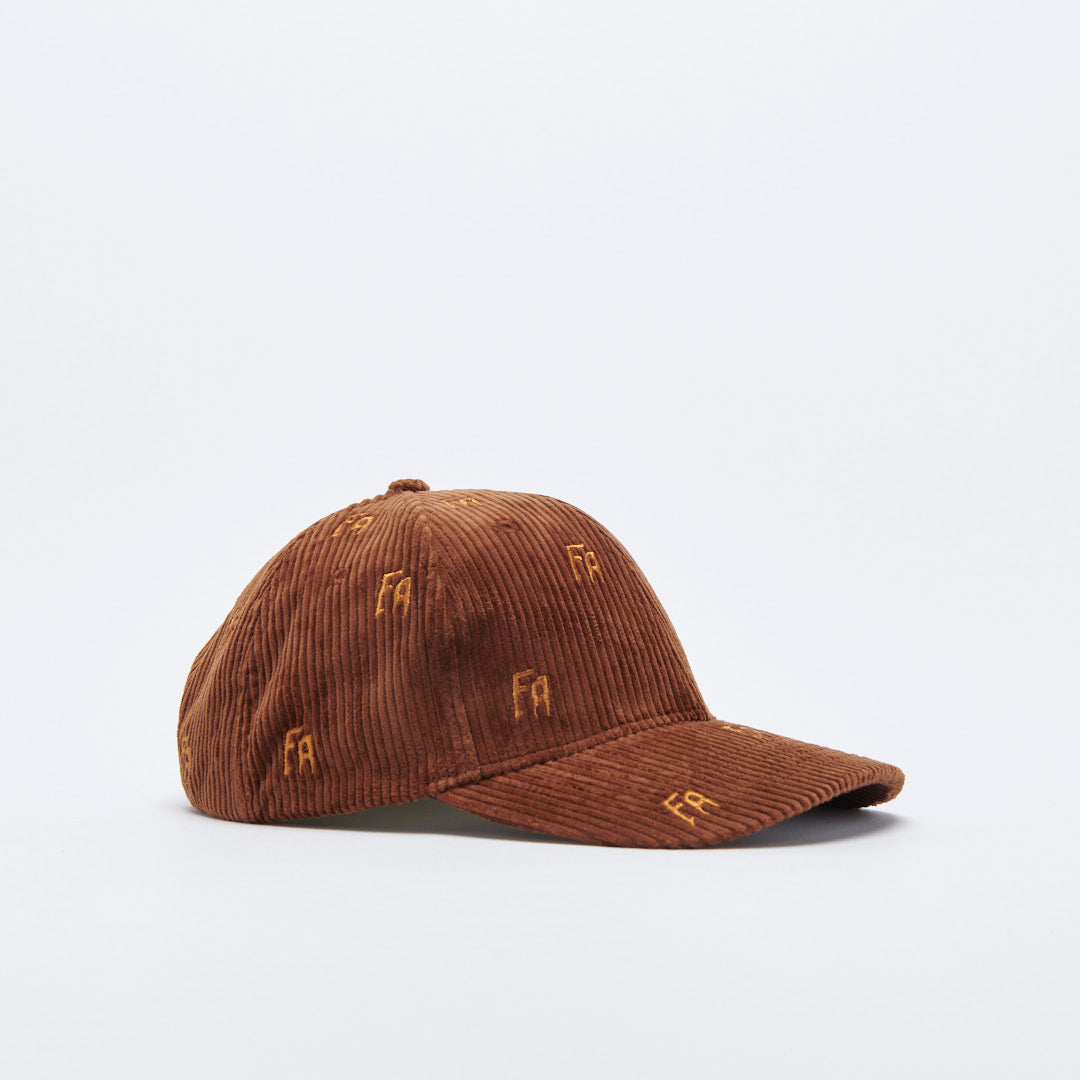 Fucking Awesome – Scattered FA Corduroy Strapback (Brown)