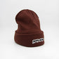 Fucking Awesome Little Stamp Cuff Beanie Brown