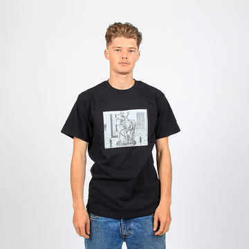 Fucking Awesome Perspective Statue Tee Black