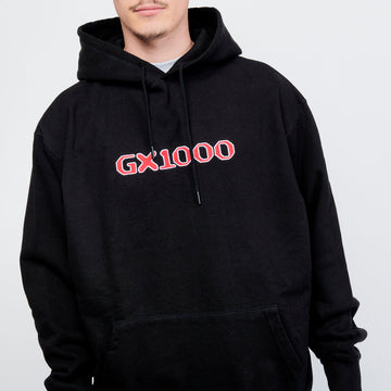 GX 1000 - Felt Hoodie Sweat (Black)