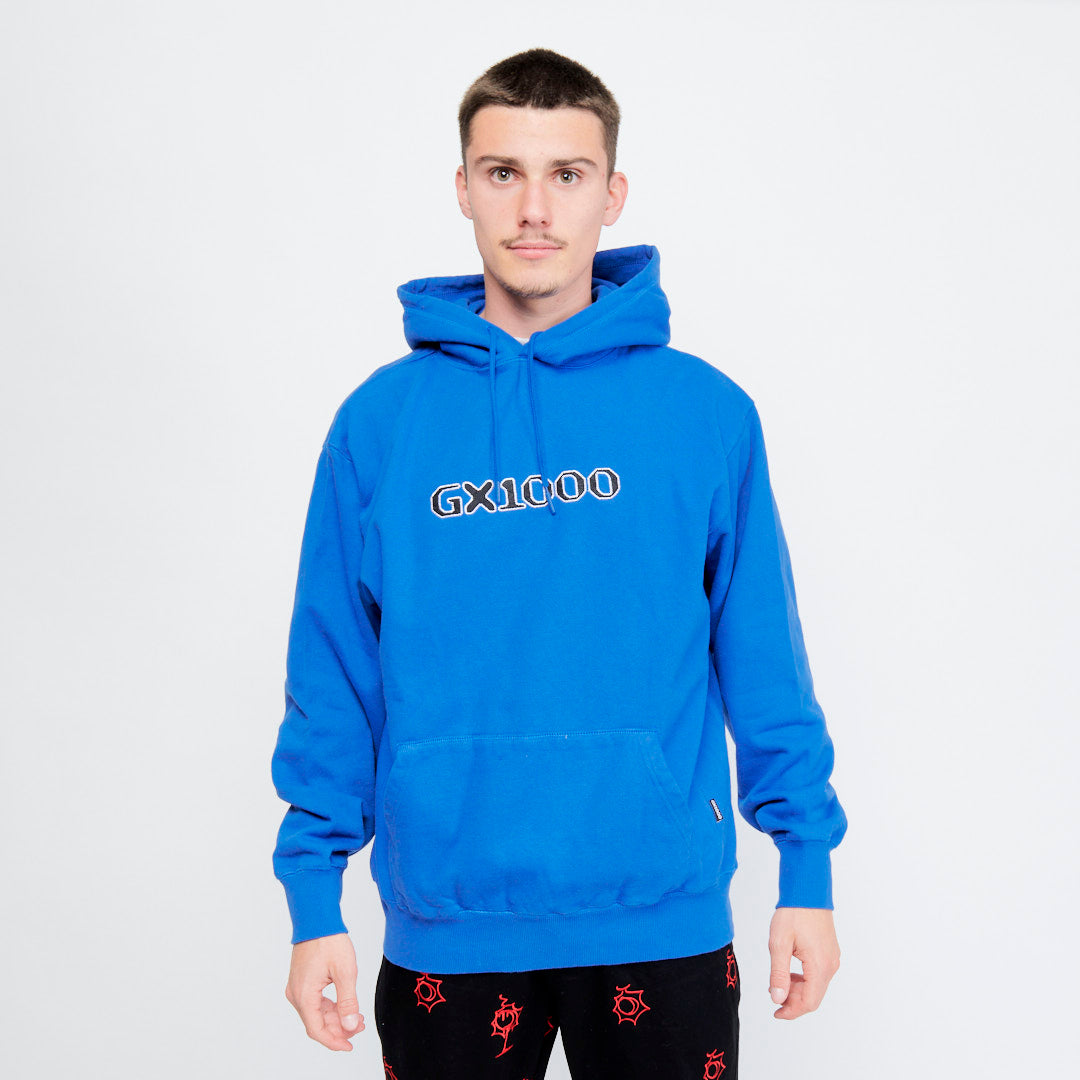 GX 1000 - Felt Hoodie Sweat (Blue)