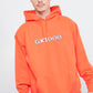 GX 1000 - Felt Hoodie Sweat (Orange)
