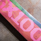 GX1000 Skateboards - Split Veener Board (Pink/Olive) 8.125