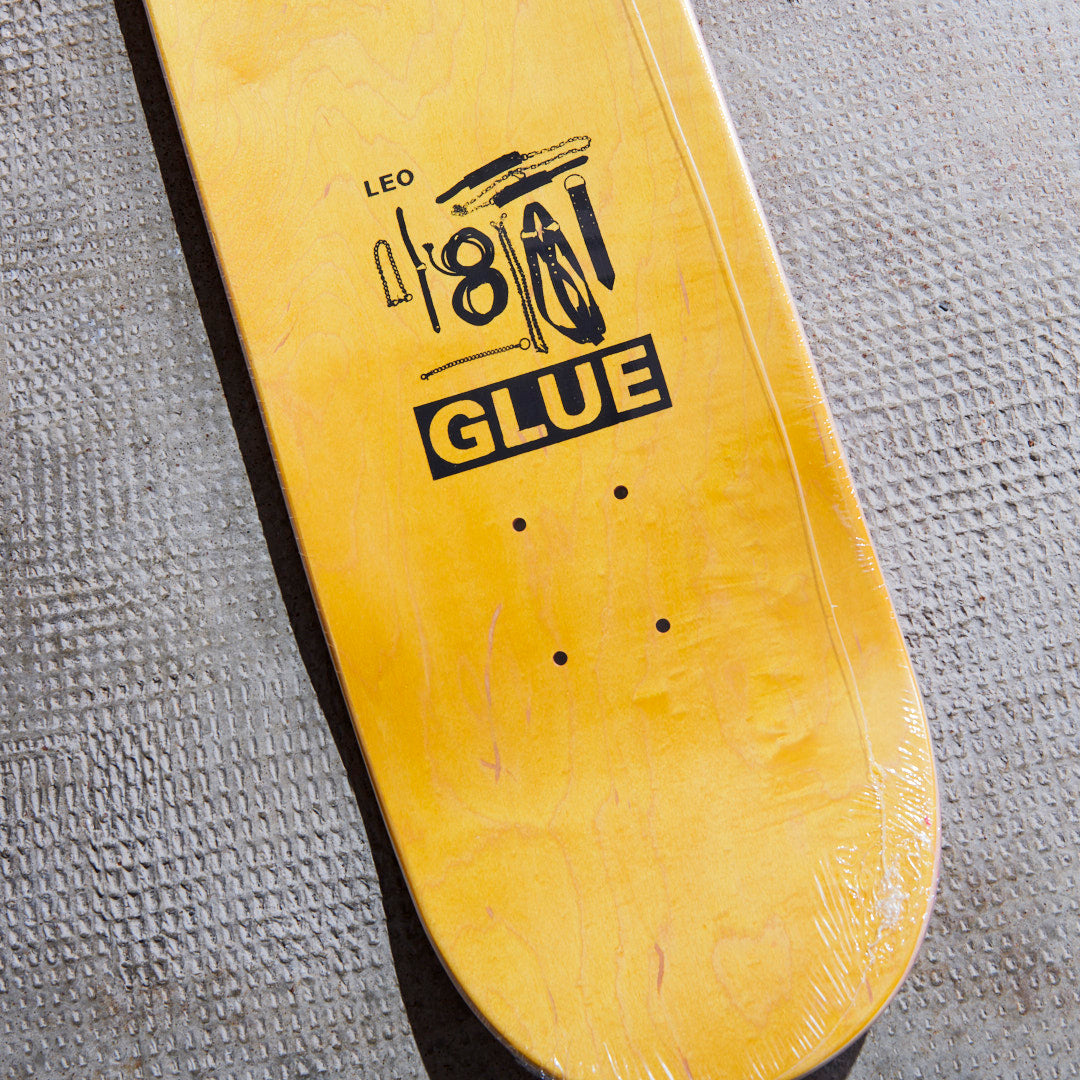 Glue Skateboards - Baker 'Dirty Pigs' (Red)